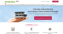 Desktop Screenshot of calculeo.fr