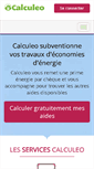 Mobile Screenshot of calculeo.fr